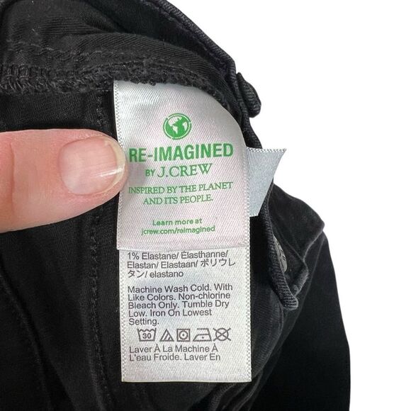 J. Crew 9" Mid-Rise Black Skinny Jean size 27 - Picture 11 of 16